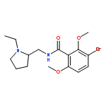 (S)-3-Bromo-N-((1-ethylpyrrolidin-2-yl)methyl)-2,6-dimethoxybenzamide