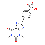 4-(1,3-dimethyl-2,6-dioxo-7h-purin-8-yl)benzenesulfonic Acid