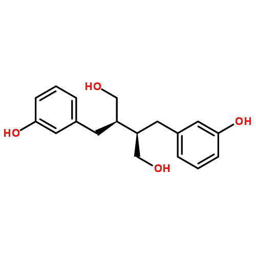 1,4-Butanediol,2,3-bis[(3-hydroxyphenyl)methyl]-, (2R,3R)-