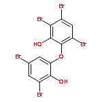 Phenol, 2,3,5-tribromo-6-(3,5-dibromo-2-hydroxyphenoxy)-