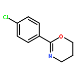 4H-1,3-Oxazine, 2-(4-chlorophenyl)-5,6-dihydro-