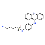 1-Butanesulfonamide, N-[4-(9-acridinylamino)phenyl]-4-amino-