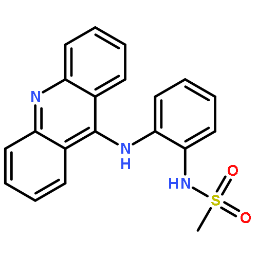 Methanesulfonamide, N-[2-(9-acridinylamino)phenyl]-