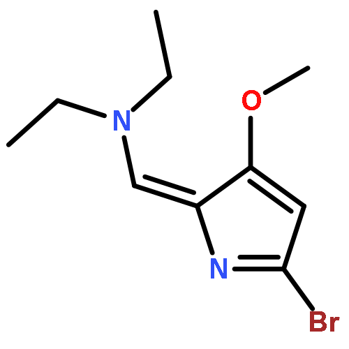 N-((5-Bromo-3-methoxy-2H-pyrrol-2-ylidene)methyl)-N-ethylethanamine