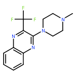 QUINOXALINE, 2-(4-METHYL-1-PIPERAZINYL)-3-(TRIFLUOROMETHYL)-