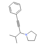 Pyrrolidine, 1-[1-(1-methylethyl)-3-phenyl-2-propynyl]-