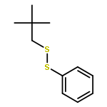 Disulfide, 2,2-dimethylpropyl phenyl