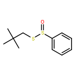 Benzenesulfinothioic acid, S-(2,2-dimethylpropyl) ester