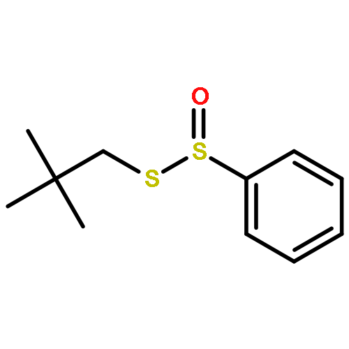 Benzenesulfinothioic acid, S-(2,2-dimethylpropyl) ester