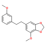 3,3'-dimethoxy-4,5-methylenedioxybibenzyl