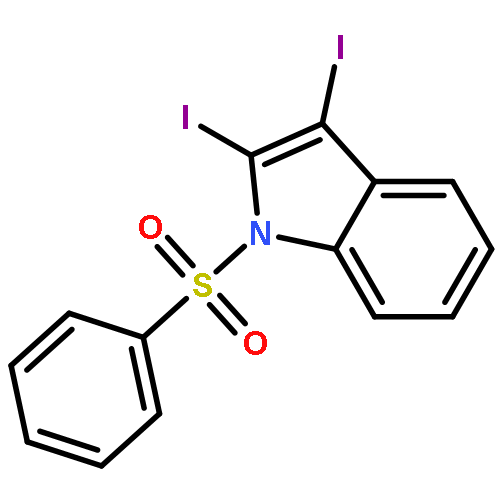 1H-Indole, 2,3-diiodo-1-(phenylsulfonyl)-