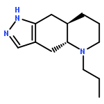 (4abeta,7beta,8aalpha)-(±)-4-4a,5,6,7,8,8a,9-Octahydro-7-(methylthiomethyl)-5-propyl-2H-pyrazolo[43,4-g]quinoline