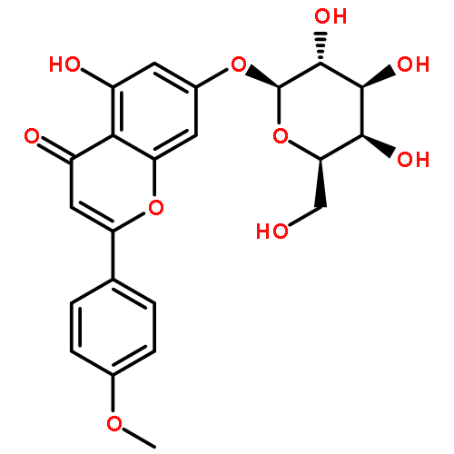 Acacetin 7-O-β-D-Galactopyranoside