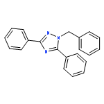 1H-1,2,4-TRIAZOLE, 3,5-DIPHENYL-1-(PHENYLMETHYL)-