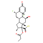 (6alpha,11beta,,16alpha,17alpha)-6,9-Difluoro-11-hydroxy-16-methyl-3-oxo-17-(1-oxo-propoxy)androsta-1,4-diene-17-carbothioic  acid