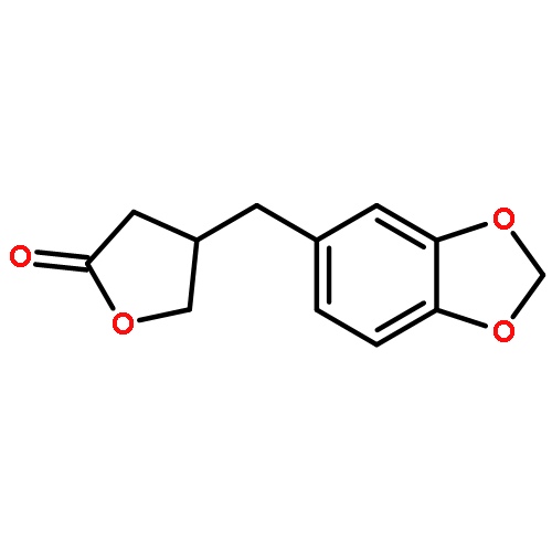 2(3H)-Furanone, 4-(1,3-benzodioxol-5-ylmethyl)dihydro-