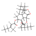 (ent-2beta,4S,9alpha)-9-(3-Methyl-2E-pentenoyl),2-(2-methylbutanoyl):2,4,9-Trihydroxy-10-oplopen-3-one