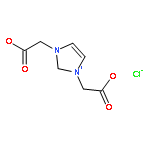 1H-IMIDAZOLIUM, 1,3-BIS(CARBOXYMETHYL)-, CHLORIDE