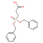 3-bis(phenylmethoxy)phosphorylpropanoic acid