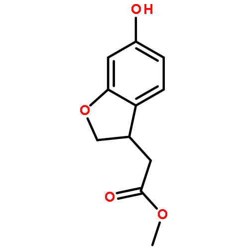 Methyl 2-(6-hydroxy-2,3-dihydrobenzofuran-3-yl)acetate