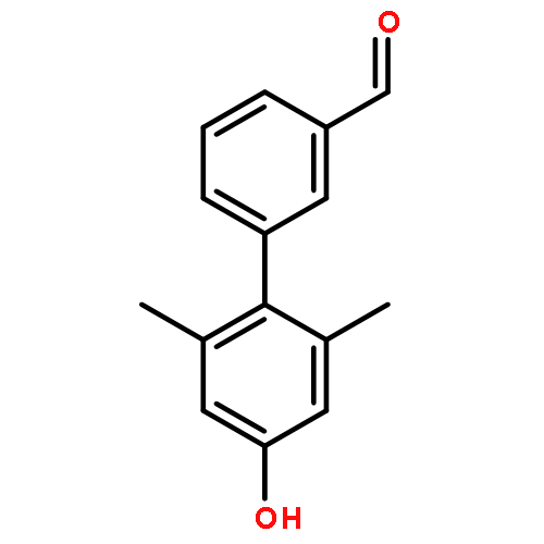 4'-Hydroxy-2',6'-dimethyl-[1,1'-biphenyl]-3-carbaldehyde