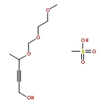 2-Pentyn-1-ol, 4-[(2-methoxyethoxy)methoxy]-, methanesulfonate