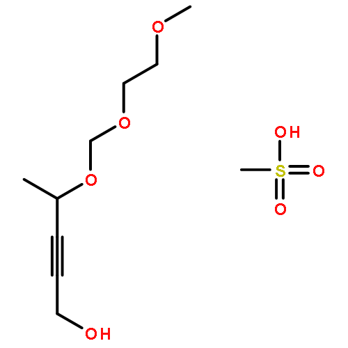 2-Pentyn-1-ol, 4-[(2-methoxyethoxy)methoxy]-, methanesulfonate