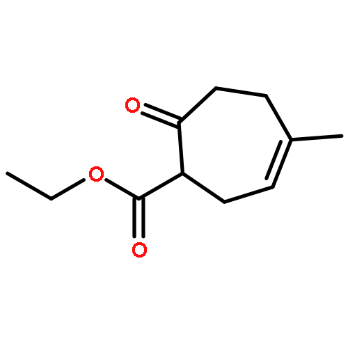 3-Cycloheptene-1-carboxylic acid, 4-methyl-7-oxo-, ethyl ester