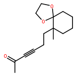 3-Hexyn-2-one, 6-(6-methyl-1,4-dioxaspiro[4.5]dec-6-yl)-