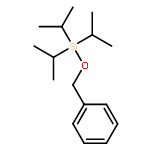 Silane, tris(1-methylethyl)(phenylmethoxy)-