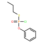 Phosphorochloridothioic acid, O-phenyl S-propyl ester