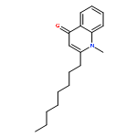 1-methyl-2-octyl-4(1H)-quinolone