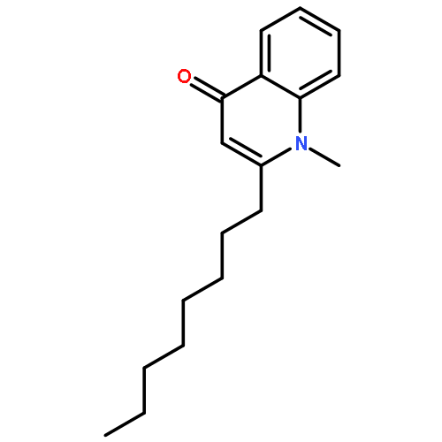 1-methyl-2-octyl-4(1H)-quinolone