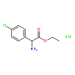 ethyl 2-amino-2-(4-chlorophenyl)acetate hydrochloride