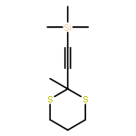 Silane, trimethyl[(2-methyl-1,3-dithian-2-yl)ethynyl]-