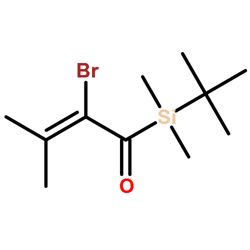 SILANE, (2-BROMO-3-METHYL-1-OXO-2-BUTENYL)(1,1-DIMETHYLETHYL)DIMETHYL-