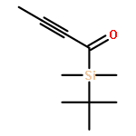 SILANE, (1,1-DIMETHYLETHYL)DIMETHYL(1-OXO-2-BUTYNYL)-