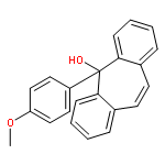 5H-Dibenzo[a,d]cyclohepten-5-ol, 5-(4-methoxyphenyl)-