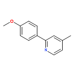 2-(4-Methoxyphenyl)-4-methylpyridine