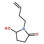 2-Pyrrolidinone, 1-(3-butenyl)-5-hydroxy-