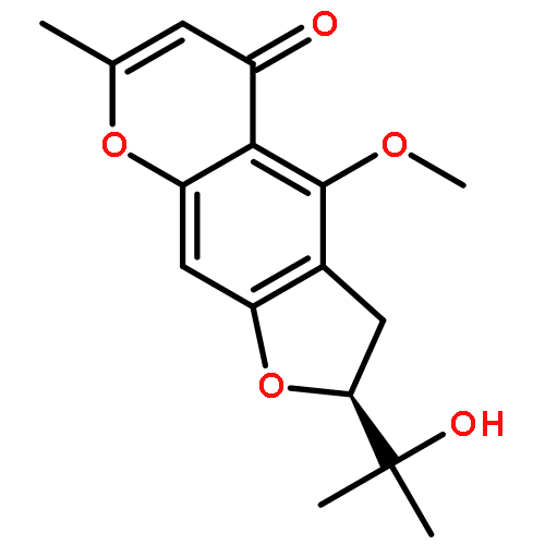 5H-Furo[3,2-g][1]benzopyran-5-one,2,3-dihydro-2-(1-hydroxy-1-methylethyl)-4-methoxy-7-methyl-, (2S)-