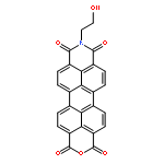 1H-2-BENZOPYRANO[6',5',4':10,5,6]ANTHRA[2,1,9-DEF]ISOQUINOLINE-1,3,8,10(9H)-TETRONE, 9-(2-HYDROXYETHYL)-