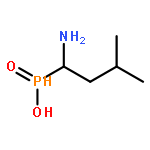 PHOSPHINIC ACID, P-(1-AMINO-3-METHYLBUTYL)-