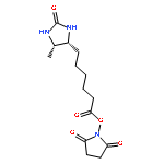 4-Imidazolidinehexanoicacid, 5-methyl-2-oxo-, 2,5-dioxo-1-pyrrolidinyl ester, (4R,5S)-