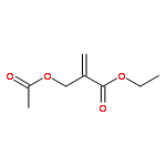 2-Propenoic acid, 2-[(acetyloxy)methyl]-, ethyl ester