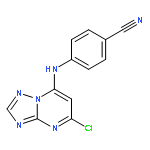 BENZONITRILE, 4-[(5-CHLORO[1,2,4]TRIAZOLO[1,5-A]PYRIMIDIN-7-YL)AMINO]-