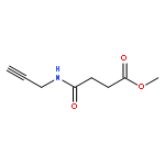 BUTANOIC ACID, 4-OXO-4-(2-PROPYNYLAMINO)-, METHYL ESTER