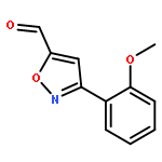 5-Isoxazolecarboxaldehyde,3-(2-methoxyphenyl)-