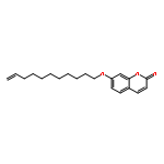 2H-1-Benzopyran-2-one, 7-(10-undecenyloxy)-