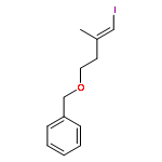 BENZENE, [[[(3E)-4-IODO-3-METHYL-3-BUTENYL]OXY]METHYL]-